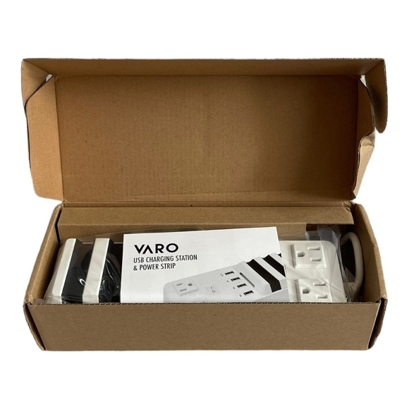 NIB Charging Station VARO Rapid-Charging USB Docking Station and Power Strip - Picture 2 of 6